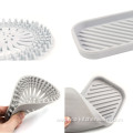 Kitchen Non-Slip Silicone Sink Strainer and Sponge Stand